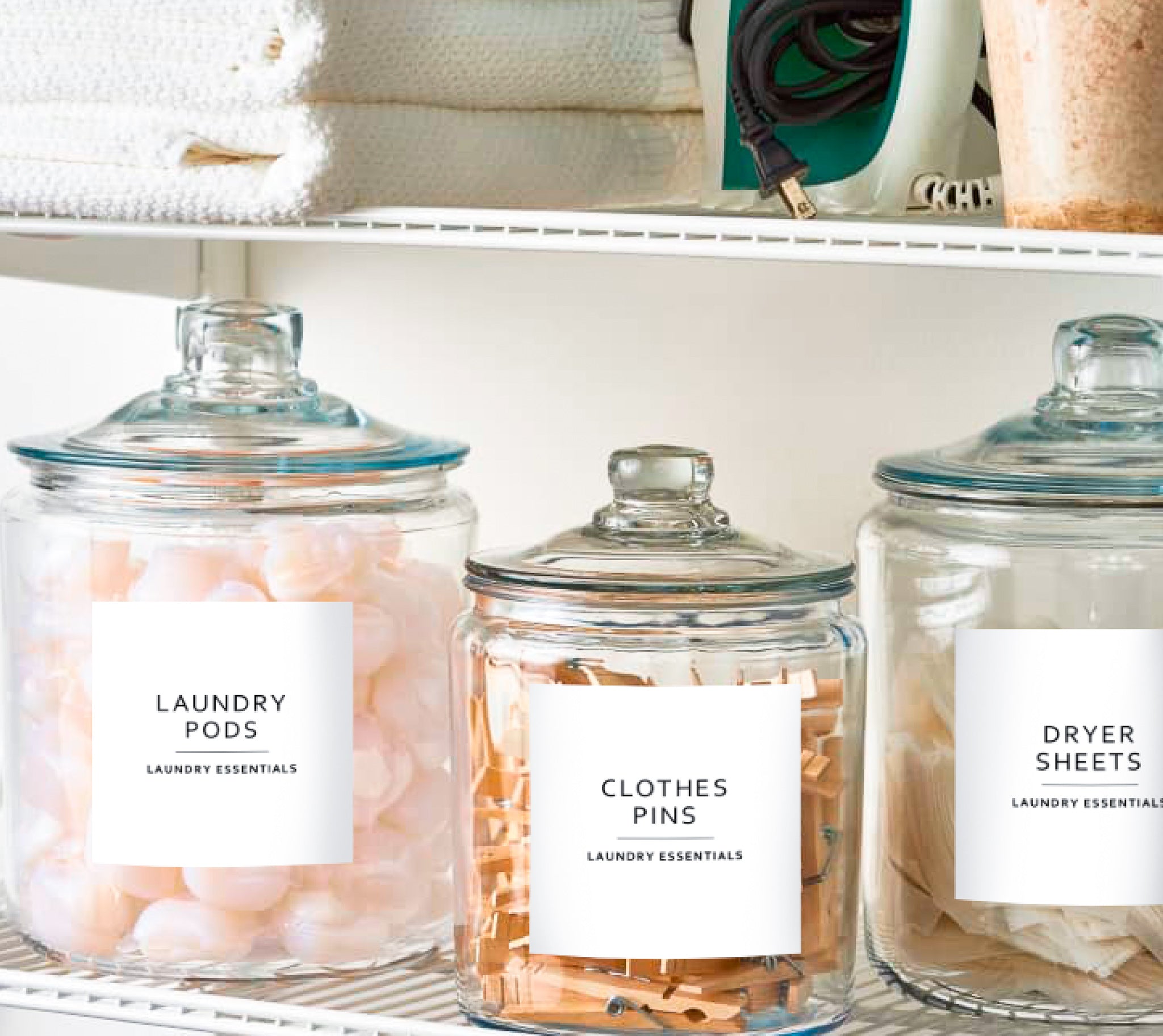 Laundry Labels • Modern Minimalist … curated on LTK